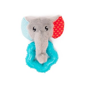 Small Cute Soft Elephant Face Dog Toy