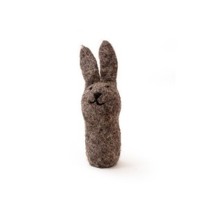 MoMo Felt Grey Bunny Cat Toy